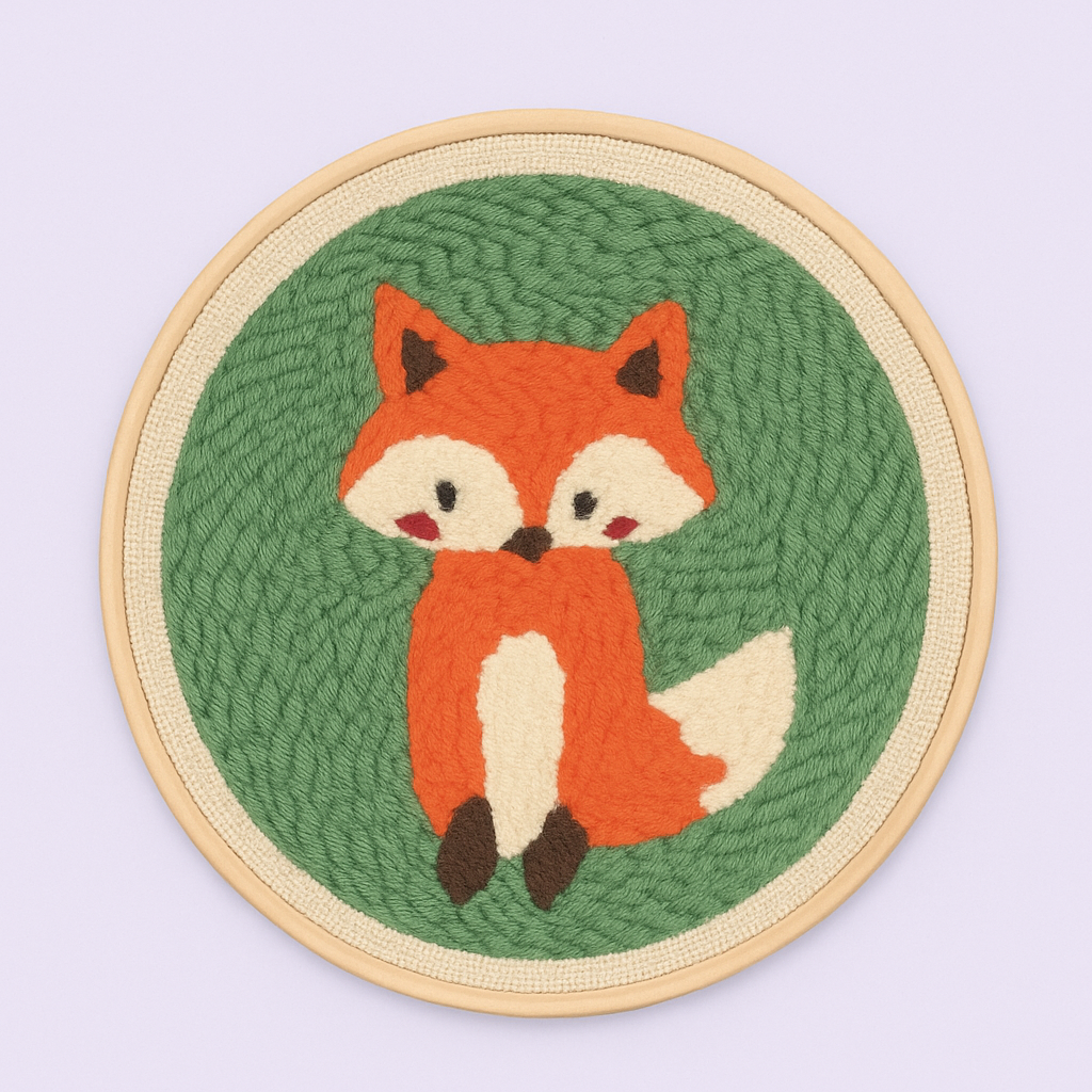 Woodland Friend - Punch Needle Kit