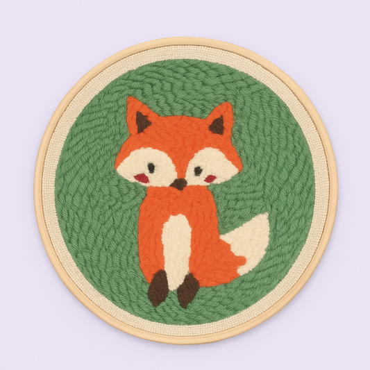 Woodland Friend - Punch Needle Kit