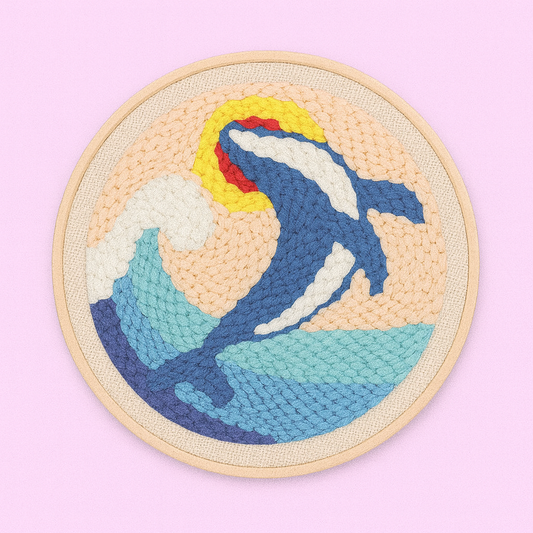 Wave Dancer - Punch Needle Kit