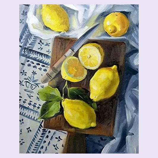 The Lemon Table - Paint By Numbers Kit