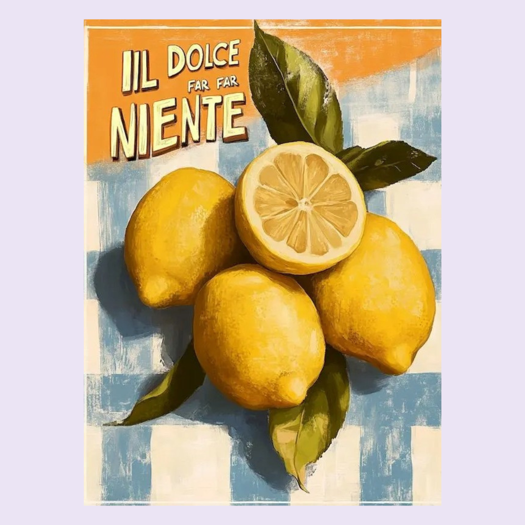 La Dolce Limone - Paint By Numbers Kit