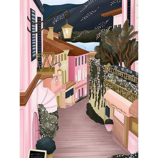 Lantern Street - Paint By Numbers Kit