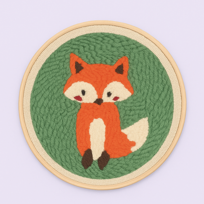 Woodland Friend - Punch Needle Kit